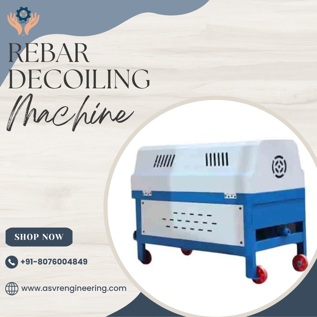 Heavy Duty Rebar Decoiling Machine for High-Speed Steel Bar Straightening and Processing
